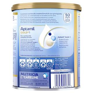 Aptamil Gold+ 1 Pronutra Biotik Baby Infant Formula From Birth to 6 Months
