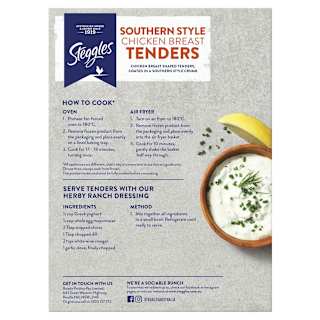 Steggles Chicken Breast Tenders Southern Style