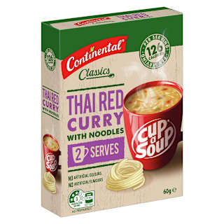 Continental Cup A Soup Asian Thai Red Curry