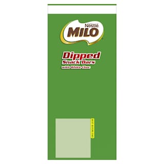 Nestlé Milo Dipped Snack Bars with White Chocolate