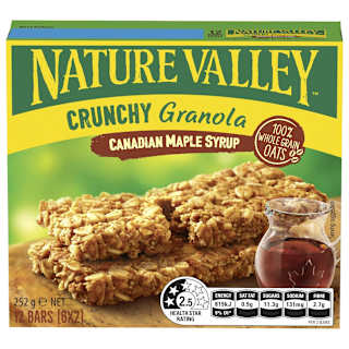 Nature Valley Crunchy Canadian Maple Syrup Granola Bars