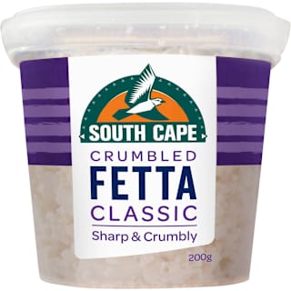 South Cape Cheese Feta Crumbled Tub