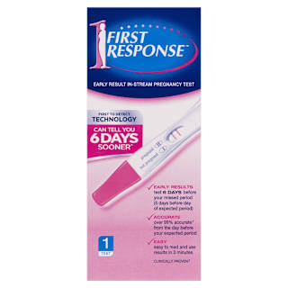 First Response Pregnancy Test Stream