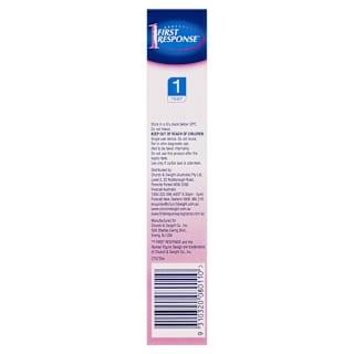 First Response Pregnancy Test Stream