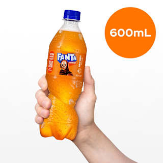 Fanta Orange Soft Drink Bottle