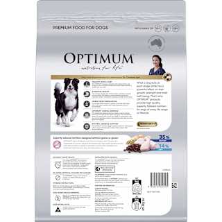 Optimum Grain Free Dry Dog Food With Chicken & Vegetables