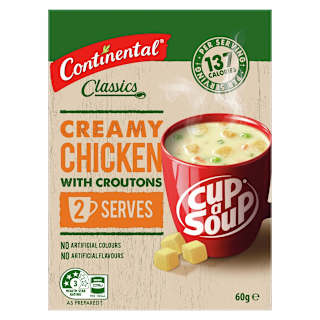 Continental Cup A Soup Creamy Chicken With Croutons