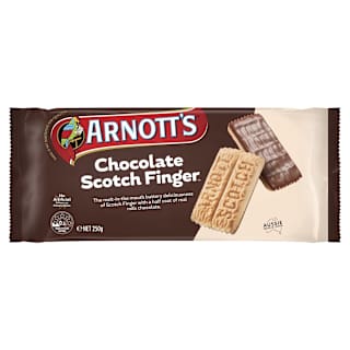 Arnott's Scotch Finger Chocolate Coated Biscuits