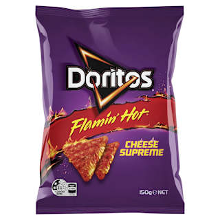 Doritos Cheese Supreme Flaming Hot
