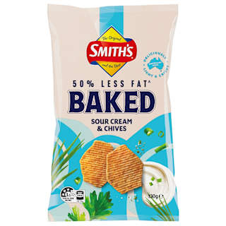 Smith's Oven Baked Sour Cream & Chives