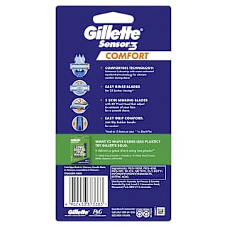 Gillette Sensor 3 Comfort Disposable Razors