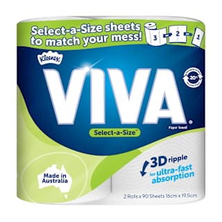 Viva Select A Size Paper Towel White