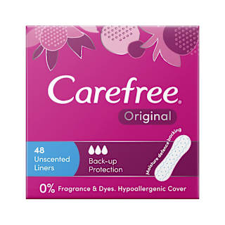 Carefree Flat Panty Liners Regular