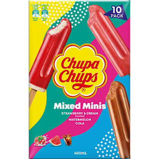 Chupa Chups Mixed Minis Ice Cream Sticks