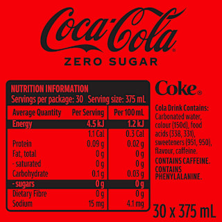 Coca-Cola Zero Sugar Soft Drink Multipack Cans