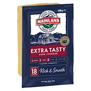 Mainland Extra Tasty Cheddar Cheese Block