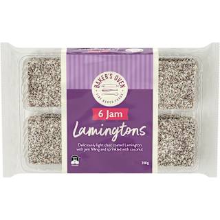 Bakers Oven Jam Lamington