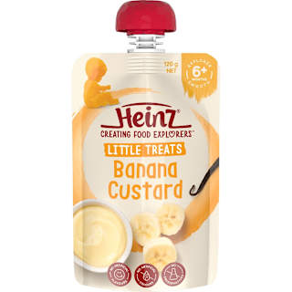 Heinz Smooth Simply Custard With Banana