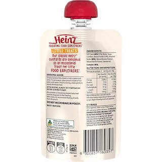 Heinz Smooth Simply Custard With Banana