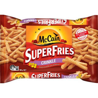 McCain Super Fries Crinkle Cut