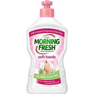 Morning Fresh Dishwashing Liquid Ultra Concentrate Soft Hands Cucumber & Aloe Vera