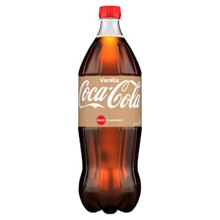 Coca-Cola Vanilla Soft Drink Bottle