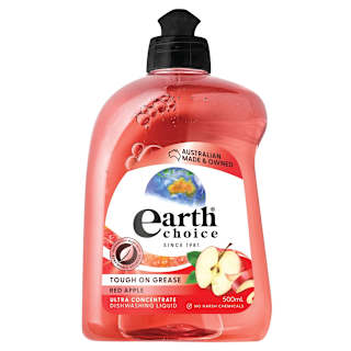 Earth Choice Dishwashing Liquid Red Apple