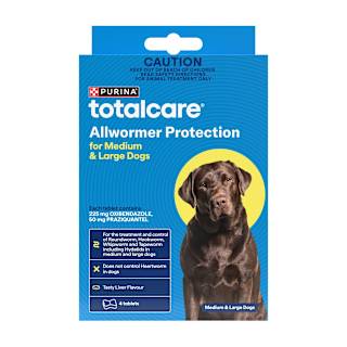 Purina Total Care Flea Treatment Tasty Allworm Dog