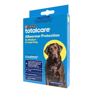Purina Total Care Flea Treatment Tasty Allworm Dog
