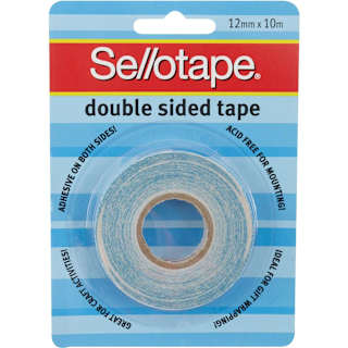 Sellotape Tape Double Sided 12mmx10m