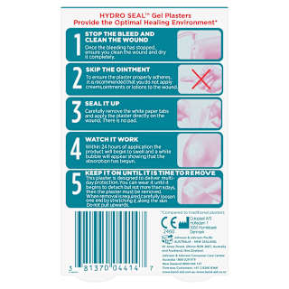 Band-aid Advanced Healing Hydro Seal Gel Plasters Regular