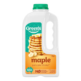 Green's Maple Syrup Pancake Shake