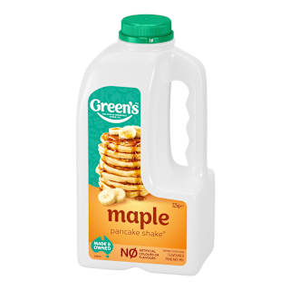 Green's Maple Syrup Pancake Shake