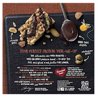 Carman's Salted Dark Choc Almond Gourmet Protein Bars