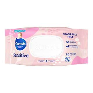 Curash Baby Wipes Fragrance Free