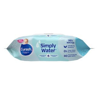 Curash Baby Wipes Simply Water