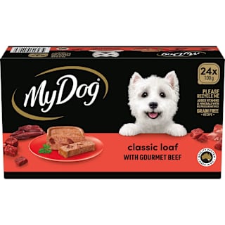 My Dog Wet Dog Food Gourmet Beef Meaty Loaf