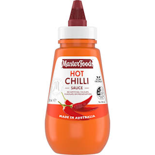 MasterFoods Squeezy Hot Chilli Sauce