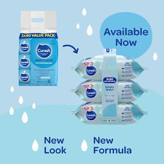 Curash Water Wipes