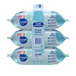 Curash Water Wipes