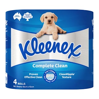 Kleenex Complete Clean Toilet Tissues