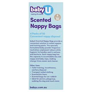 Baby U Scented Nappy Bags