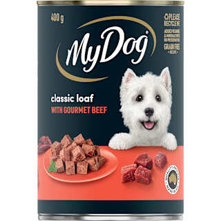 My Dog Gourmet Beef Loaf Classics Wet Dog Food Can