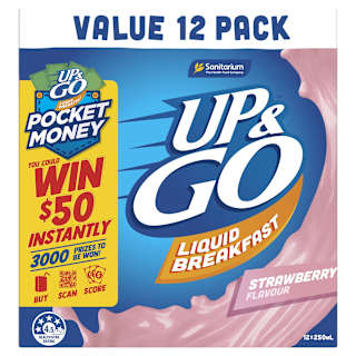 Up & Go Liquid Breakfast Strawberry
