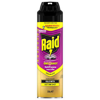 Raid One Shot Multi Insect Killer Double Nozzle