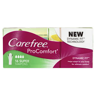Carefree Procomfort Super Tampons