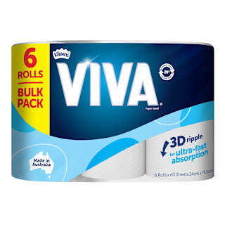 Kleenex Viva Paper Towel White