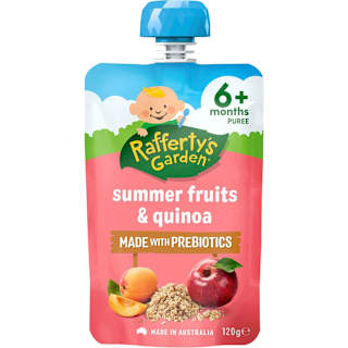 Rafferty's Garden Summer Fruits Quinoa & Prebiotic 6+ Months