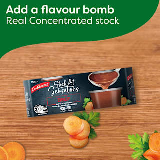 Continental Sensations Stock Pot Cooking Beef Real Concentrated Stock