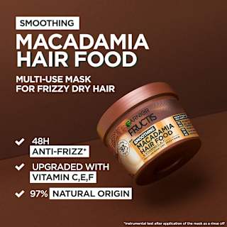 GARNIER Fructis Smoothing Macadamia Hair Food